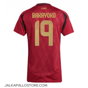 Belgia Johan Bakayoko #19 Kotipaita Naisten EM-Kisat 2024 Lyhythihainen